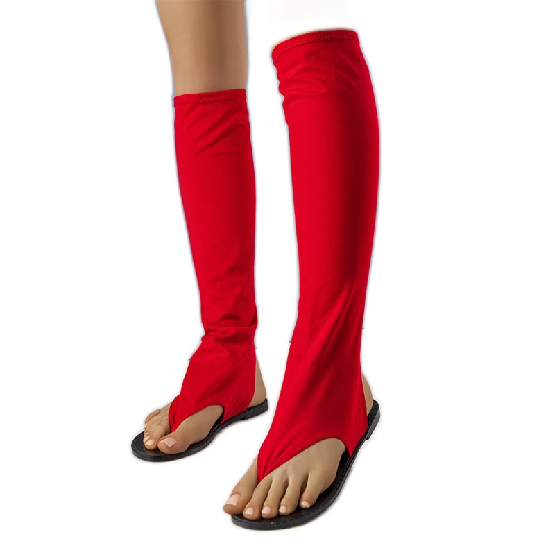 Červené žabky od Irmy