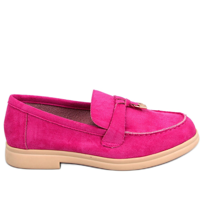 PA1 Semišové mokasíny od Ottavia Fuchsia růžový