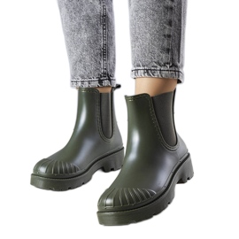 Micheleiny zelené krátké holínky zelený