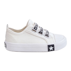 Dětské tenisky Big Star LL374007 Bílé bílý Dětské tenisky Big Star LL374007 Bílé bílý