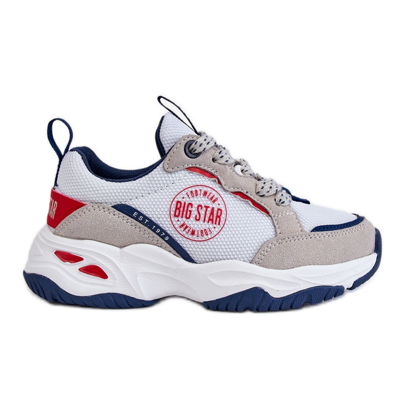 Dětská sportovní obuv Memory Foam System Big Star JJ374269 White bílý Dětská sportovní obuv Memory Foam System Big Star JJ374269 White bílý