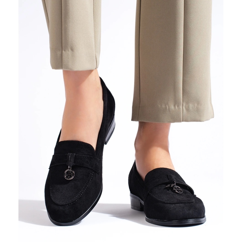 W. Potocki Dámský černý semiš Lords Potocki černá W. Potocki Dámský černý semiš Lords Potocki černá