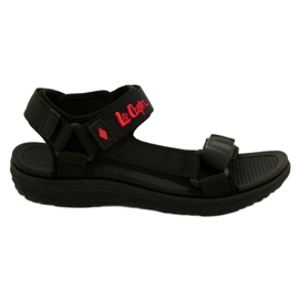 Sportovní sandály černé Lee Cooper LCW-22-34-0961 černý