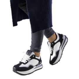 BM Černé tenisky na platformě Genevieve černý