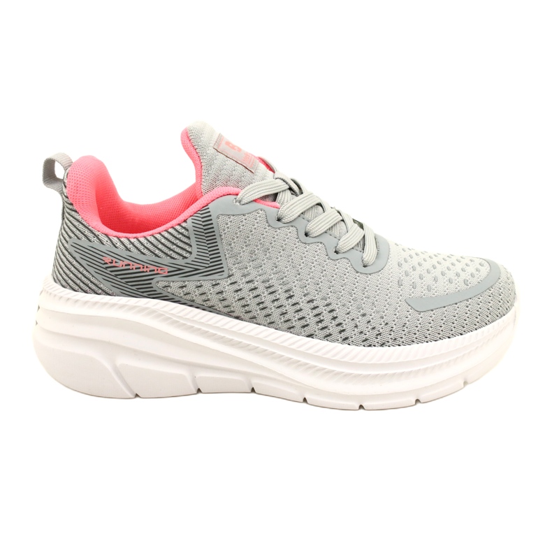 Dámská sportovní bota McBraun 23SP38-5335 Grey-Peach šedá