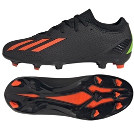 Boty adidas X Speedportal.3 Fg Jr ID4923 černý černý