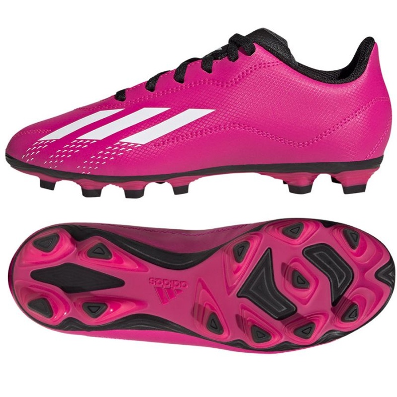 Boty adidas X Speedportal.4 FxG Jr GZ2455 fialový růže a fialové