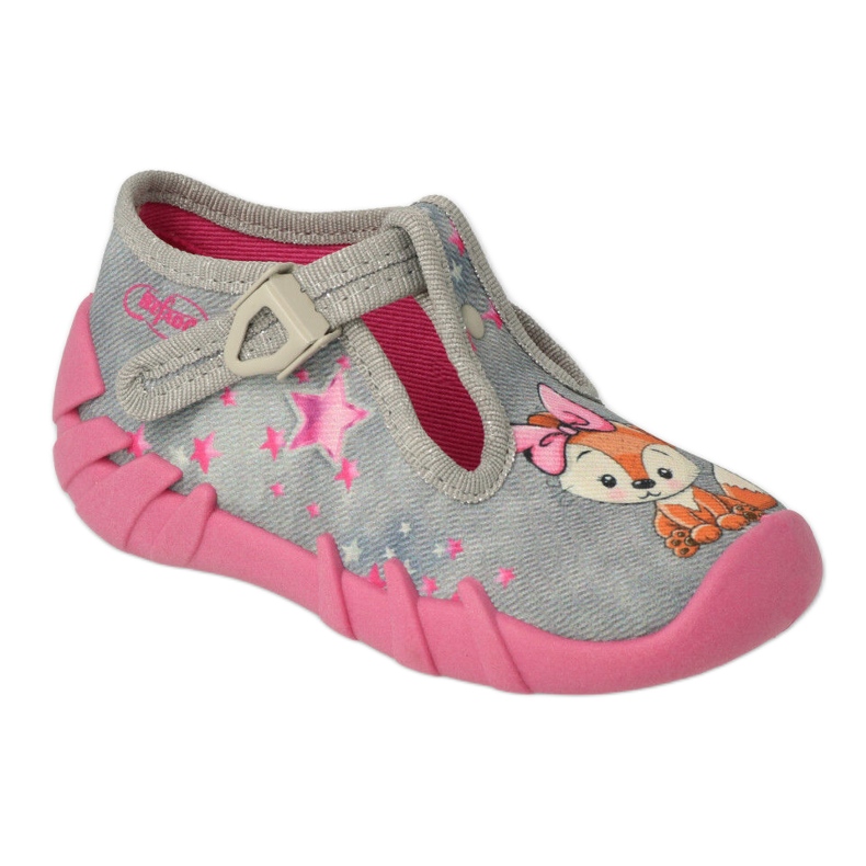 Dětské boty Befado 110P467 růžový šedá