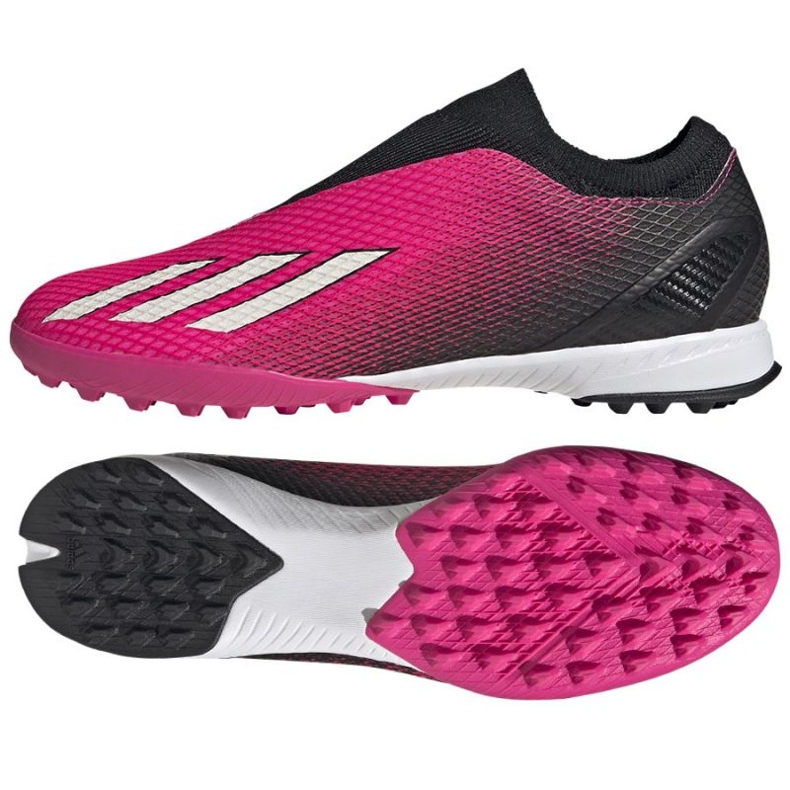 Boty adidas X Speedportal.3 Tf Ll M GZ5058 růžový Boty adidas X Speedportal.3 Tf Ll M GZ5058 růžový