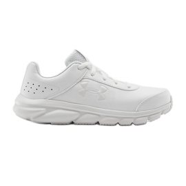 Dětské boty Under Armour Gs Assert 8 3022697-100 bílý Dětské boty Under Armour Gs Assert 8 3022697-100 bílý