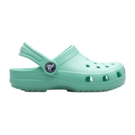 Dřeváky CROCS Classic Clog K 204536-3U3 zelený