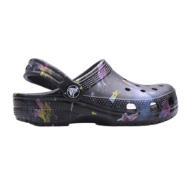 Dětské dřeváky CROCS Classic Clog Kids 206818-001 černý vícebarevný