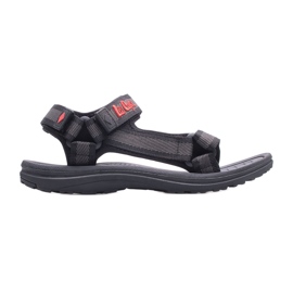 Pánské sandály Lee Cooper LCW-22-34-0942M černý šedá