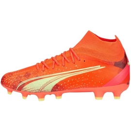 Kopačky Puma Ultra Pro FG/AG M 106931 03 pomerančový pomeranče a červené