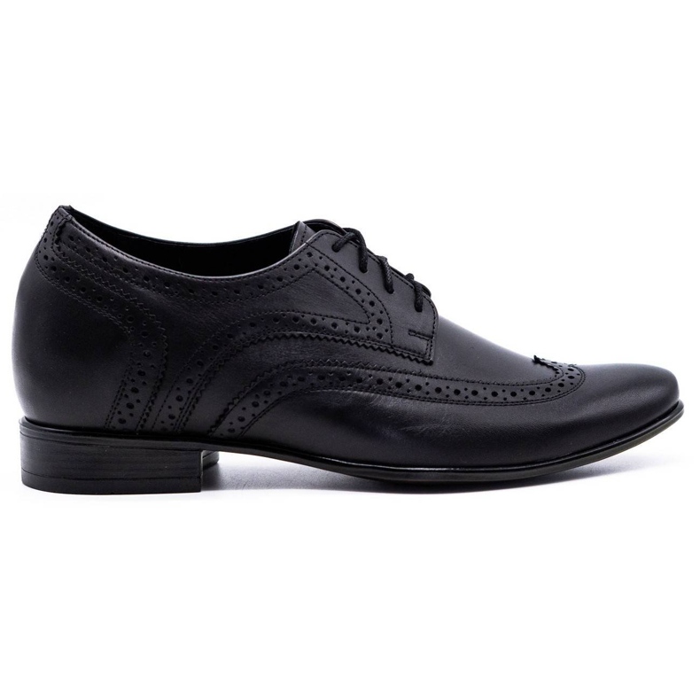 Olivier Pánské boty zvyšující viditelnost 617P černé černá