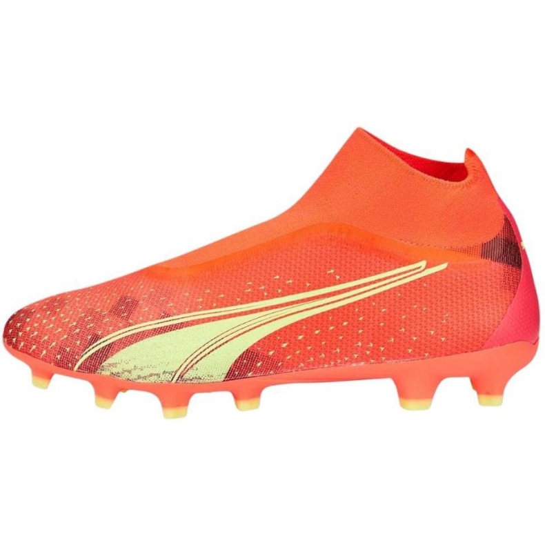 Kopačky Puma Ultra Match+ Ll FG/AG M 107032 03 oranžový pomeranče a červené