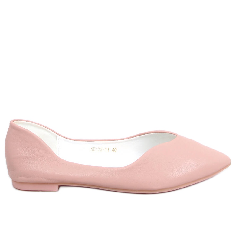 Ayanna Pink Vystřihnout Balet Byty růžový