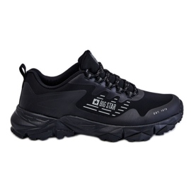 Pánské klasické sportovní boty Memory Foam System Big Star LL174127 Black černý