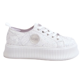 Dámské tenisky Sportovní obuv GOE JJ2N4126 Bílá bílý Dámské tenisky Sportovní obuv GOE JJ2N4126 Bílá bílý