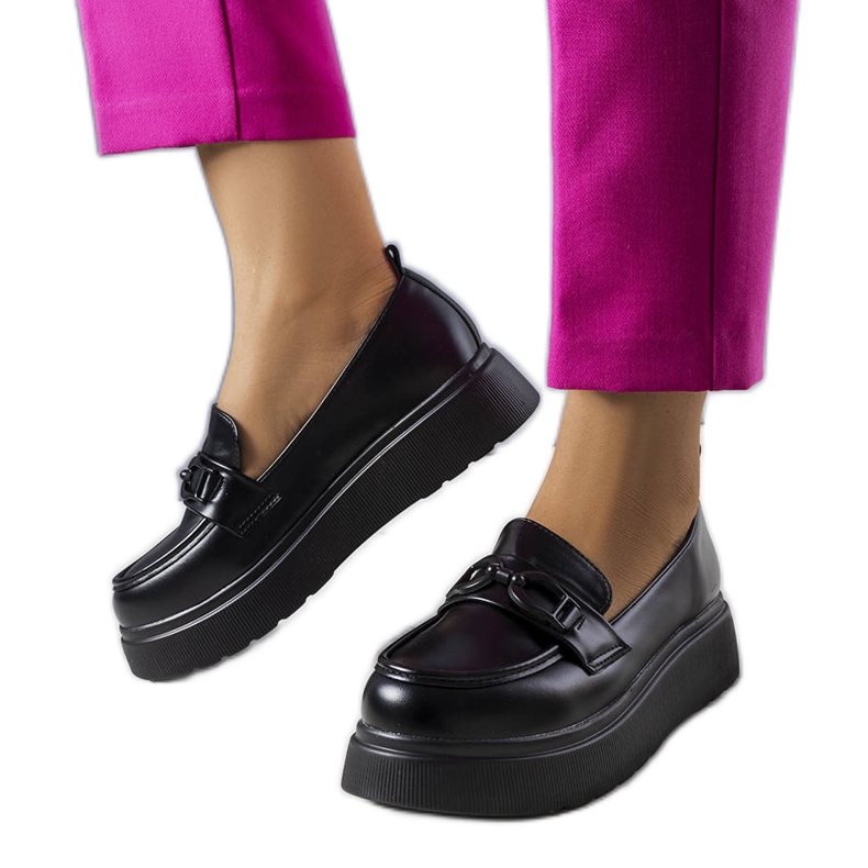 Černí páni zdobení klínem Gagnon černá