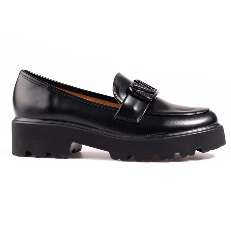 Dámské boty Vinceza z černé eko kůže černá