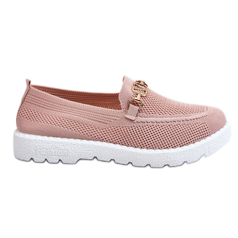Alena Dámské Slip-On zdobené tenisky růžové růžový