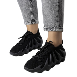 PA1 Černé vzdušné tenisky od Muriel černá