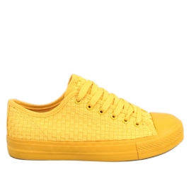 BM Jednobarevné tenisky Sears Yellow žluť