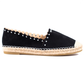 Dámské espadrilky Vinceza černé černý