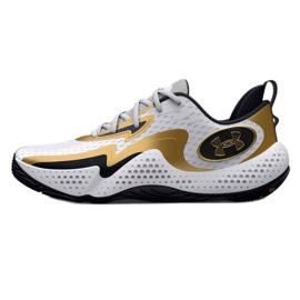 Basketball Shoes Under Armour Spawn 5 3026285 101 bílý bílý