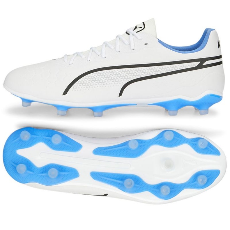 Kopačky Puma King Pro Fg M 107099 01 bílý bílý