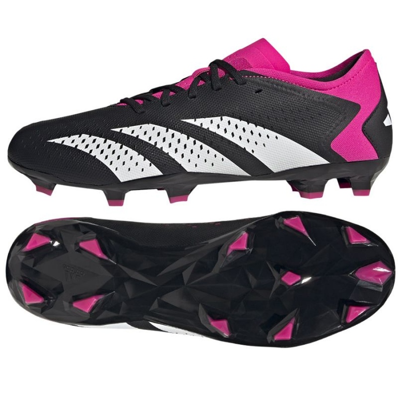 Kopačky Adidas Predator Accuracy.3 L Fg M GW4602 černá černá