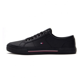 Boty Tommy Hilfiger Core Corporate Vulc M FM0FM04561YBS černý