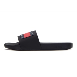 Tommy Hilfiger Jeans bazénové skluzavky Ess M EM0EM01191BDS černý