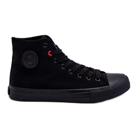 Dámské klasické vysoké tenisky Big Star T274033 Black černý