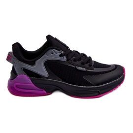 Pohodlné sportovní boty Memory Foam System Big Star LL274335 Black černý