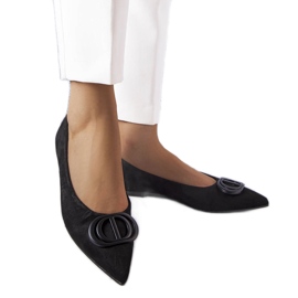 Černé eko semišové plenky Grignon černý