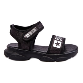 Dětské sandály na suchý zip Big Star LL374192 Black černý