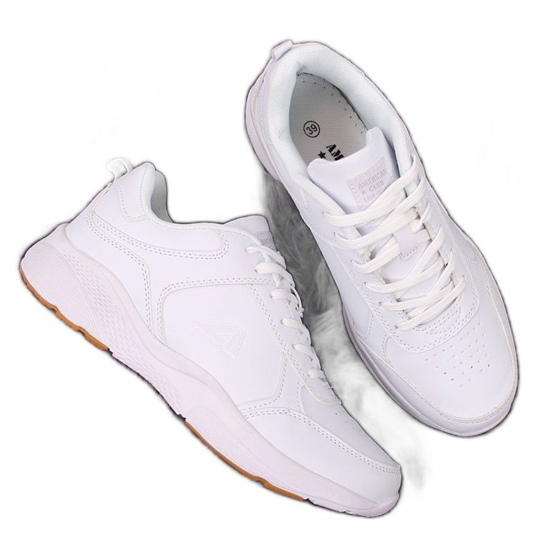 Bílé tenisky American Club 52/23 bílý