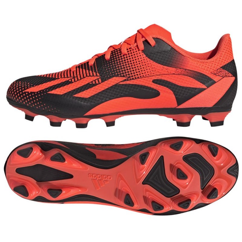 Kopačky Adidas X Speedportal Messi.4 Fg GZ5140 oranžový pomeranče a červené