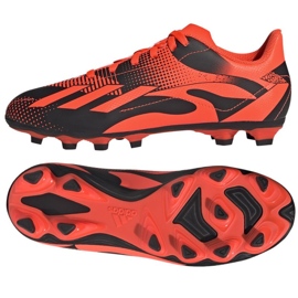 Kopačky Adidas X Speedportal Messi.4 Fg Jr GZ5139 pomerančový pomeranče a červené