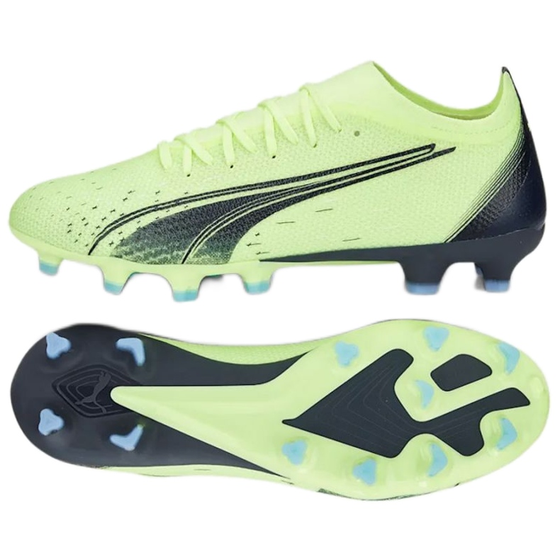 Kopačky Puma Ultra Match FG/MG M 106900 01 akvamarín zelená