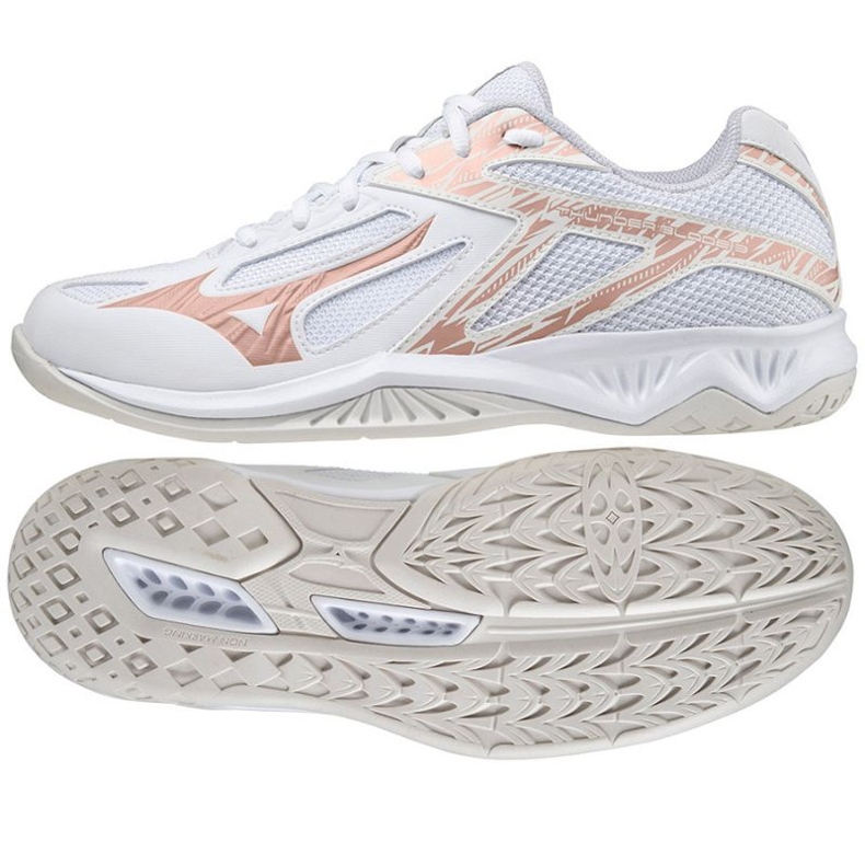 Volejbalové boty Mizuno Thunder Blade 3 W V1GC217036 bílý bílý