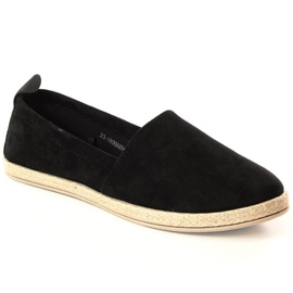Nazouvací espadrilky Potocki W WOL141A černá