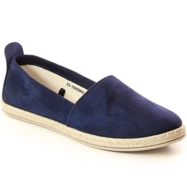 Nazouvací espadrilky Potocki W WOL141C námořnická modř