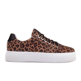 Marco Shoes Lehké tenisky hnědý Marco Shoes Lehké tenisky hnědý