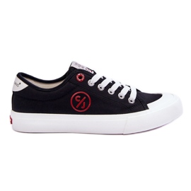 Dámské Cross Jeans Fabric Sneakers LL2R4044 Black černý