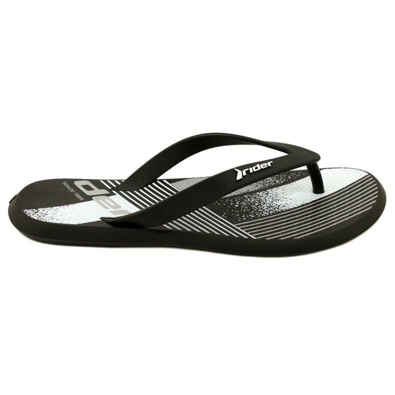 Pánské pantofle Rider 83419 AH973 Black/White černá