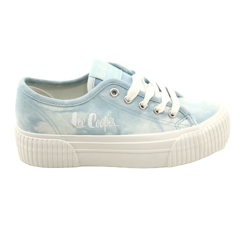 Tenisky na tlustém spodku Lee Cooper LCW-23-31-1782L Modrá modrý