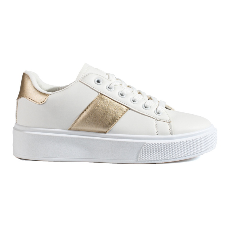 Bílé dámské tenisky na platformě Shelovet bílý